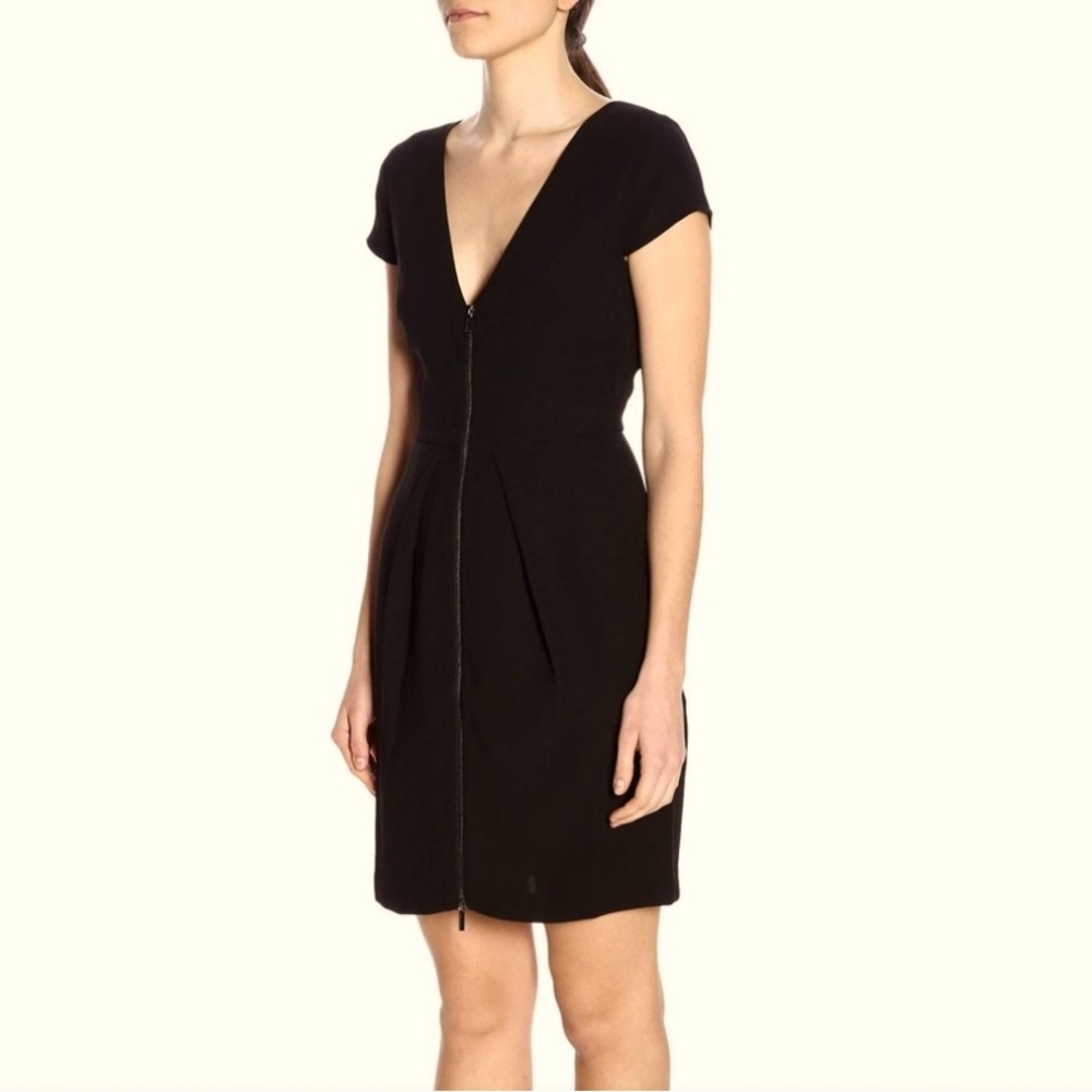 NWT A/X Armani Exchange Poly Crepe Dress (Black)